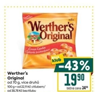 Bonbony Werther'