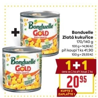Kukuřice sterilovaná Gold Bonduelle