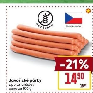 Párky javořické