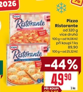 Pizza mražená Ristorante Dr. Oetker