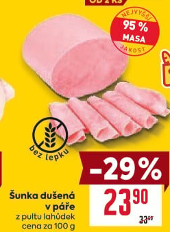 Šunka dušená