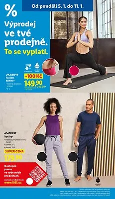 akční leták Lidl 5.1.2026-11.1.2026