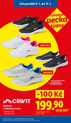akční leták Lidl 5.1.2026-11.1.2026