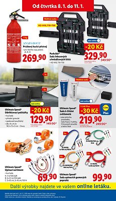 akční leták Lidl 5.1.2026-11.1.2026