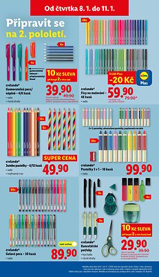 akční leták Lidl 5.1.2026-11.1.2026