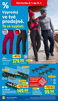 akční leták Lidl 5.1.2026-11.1.2026