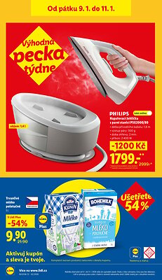 akční leták Lidl 5.1.2026-11.1.2026