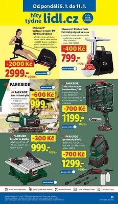 akční leták Lidl 5.1.2026-11.1.2026
