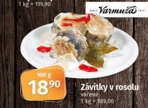 Závitky v rosolu