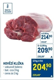 Hovězí kližka