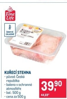 Kuřecí stehna Fine Life