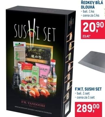 Set na přípravu sushi F. W. Tandoori