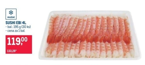 Sushi mražené