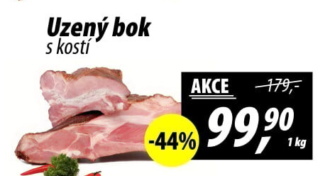 Uzený bok s kostí