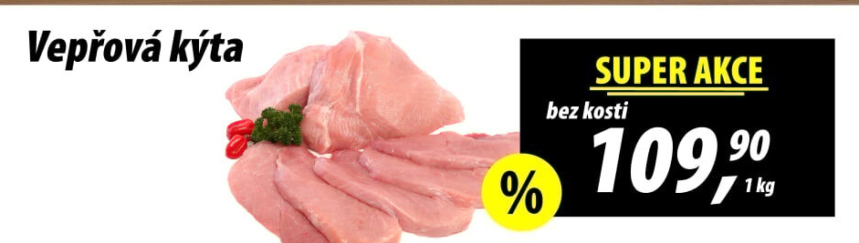 Vepřová kýta bez kosti