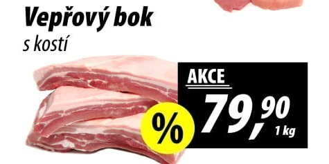 Vepřový bok s kostí
