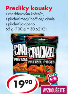 Preclíky Crackzel