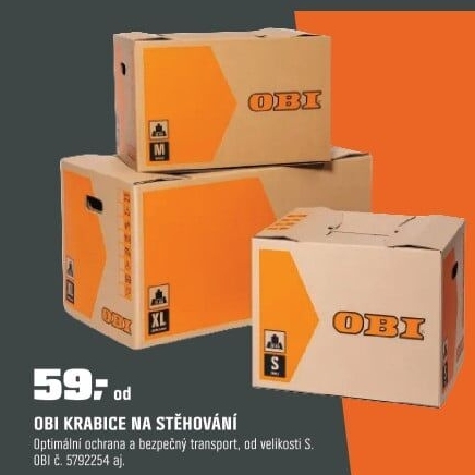 Krabice nastehováníL