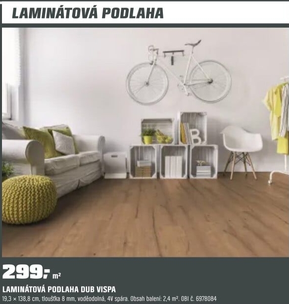 Lam. Aqua line SmartOak Vispa 8,0/2,4m2