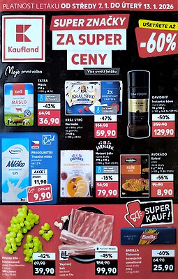 akční leták Kaufland 7.1.2026-13.1.2026