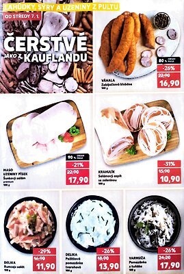 akční leták Kaufland 7.1.2026-13.1.2026