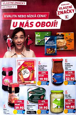 akční leták Kaufland 7.1.2026-13.1.2026