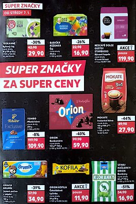 akční leták Kaufland 7.1.2026-13.1.2026