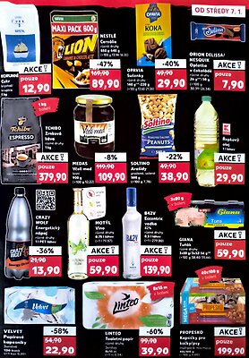 akční leták Kaufland 7.1.2026-13.1.2026