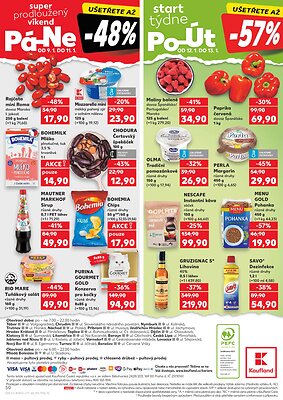 akční leták Kaufland 7.1.2026-13.1.2026