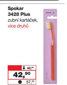 Kartáček na zuby Plus Spokar
