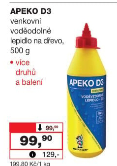 Lepidlo venkovní Apeko