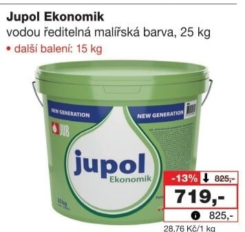 Malířská barva Jupal Ekonomik