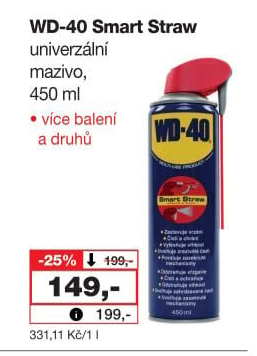 Mazivo WD-40