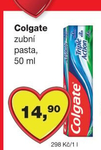 Pasty na zuby Colgate