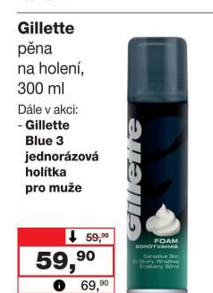 Pěna na holení pánská Gillette