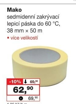 Zakrývací páska Mako