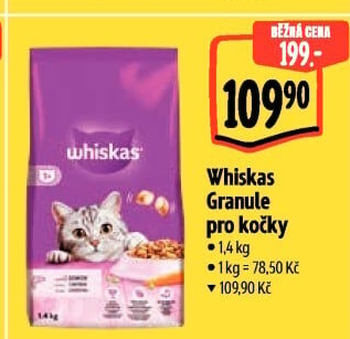 Granule pro kočky Whiskas