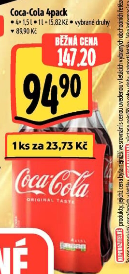 Limonáda Coca Cola