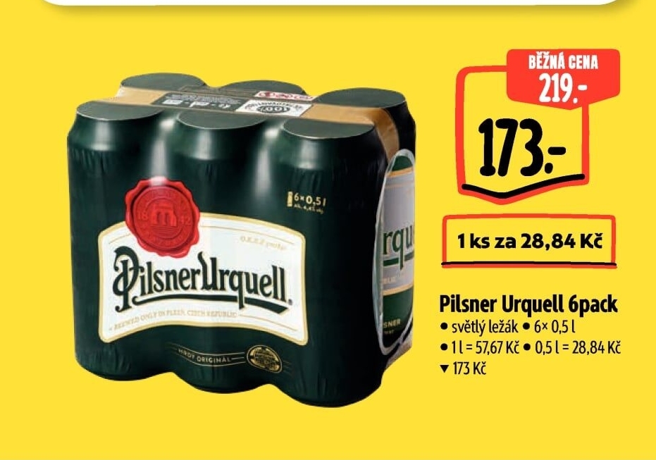 Pivo Pilsner Urquell