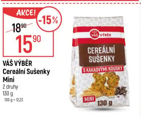 Cereální sušenky Váš Výběr