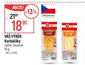 Korbáčiky Váš Výběr