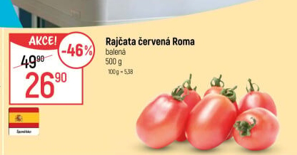 Rajčata cherry Roma