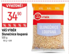 Slunečnice loupaná Váš Výběr