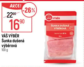 Šunka výběrová dušená Váš Výběr