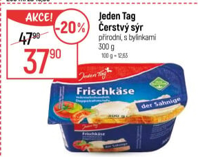 Sýr čerstvý Jeden Tag