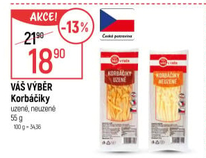 Korbáčiky Váš Výběr