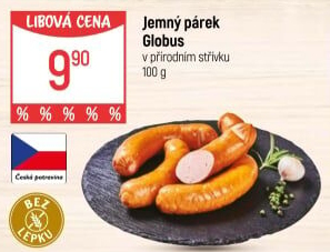 Párky jemné Globus
