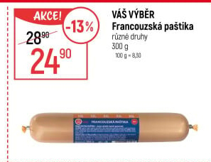 Paštika francouzská Váš Výběr