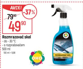 Rozmrazovač skel OHO