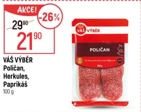 Salám Paprikáš Váš Výběr